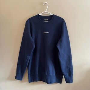 Know Wave Archive Navy Blue Heavyweight Crewneck Sweatshirt – Size Large EUC